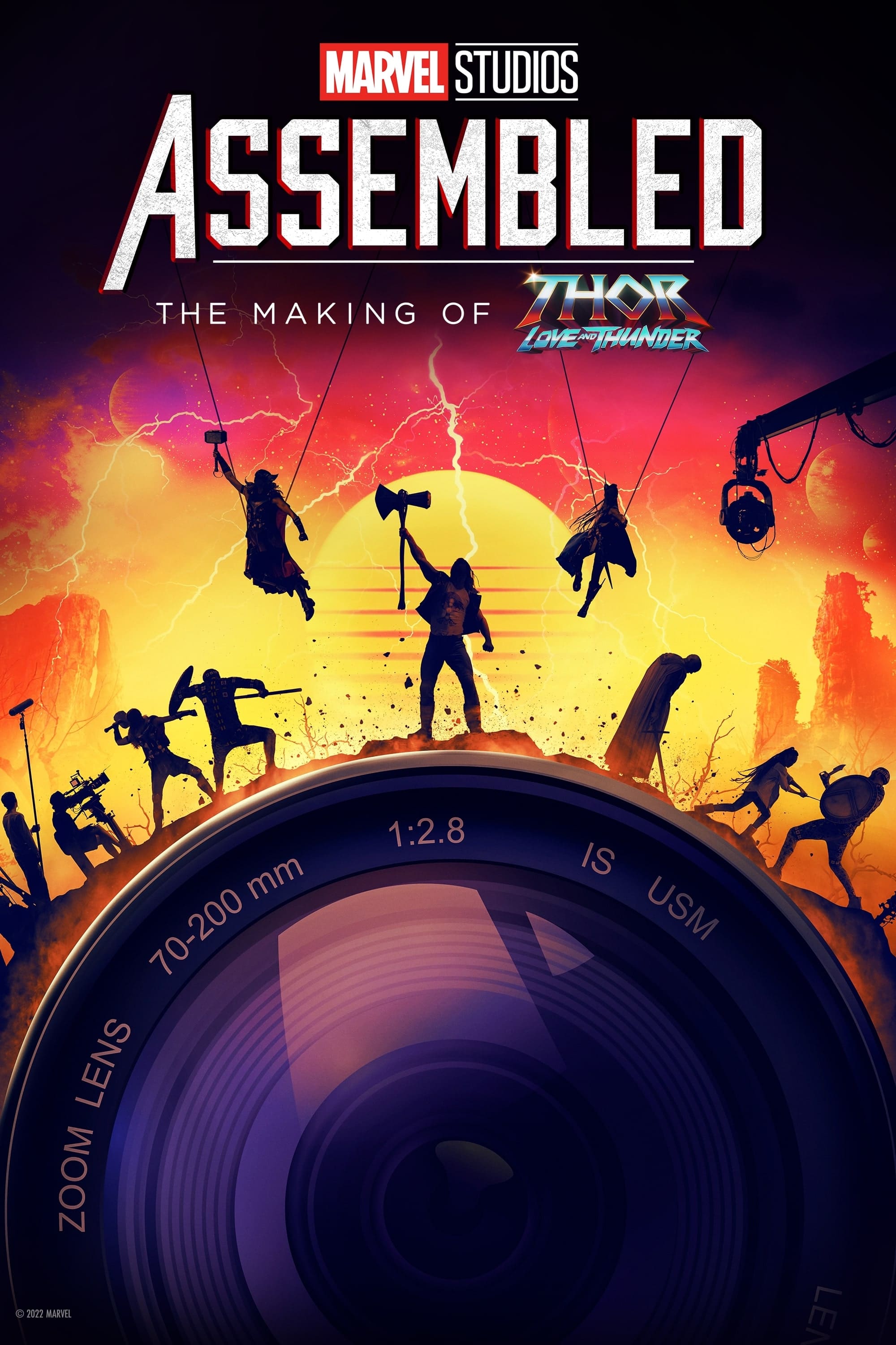 Постер Marvel Studios Assembled: The Making of Thor: Love and Thunder